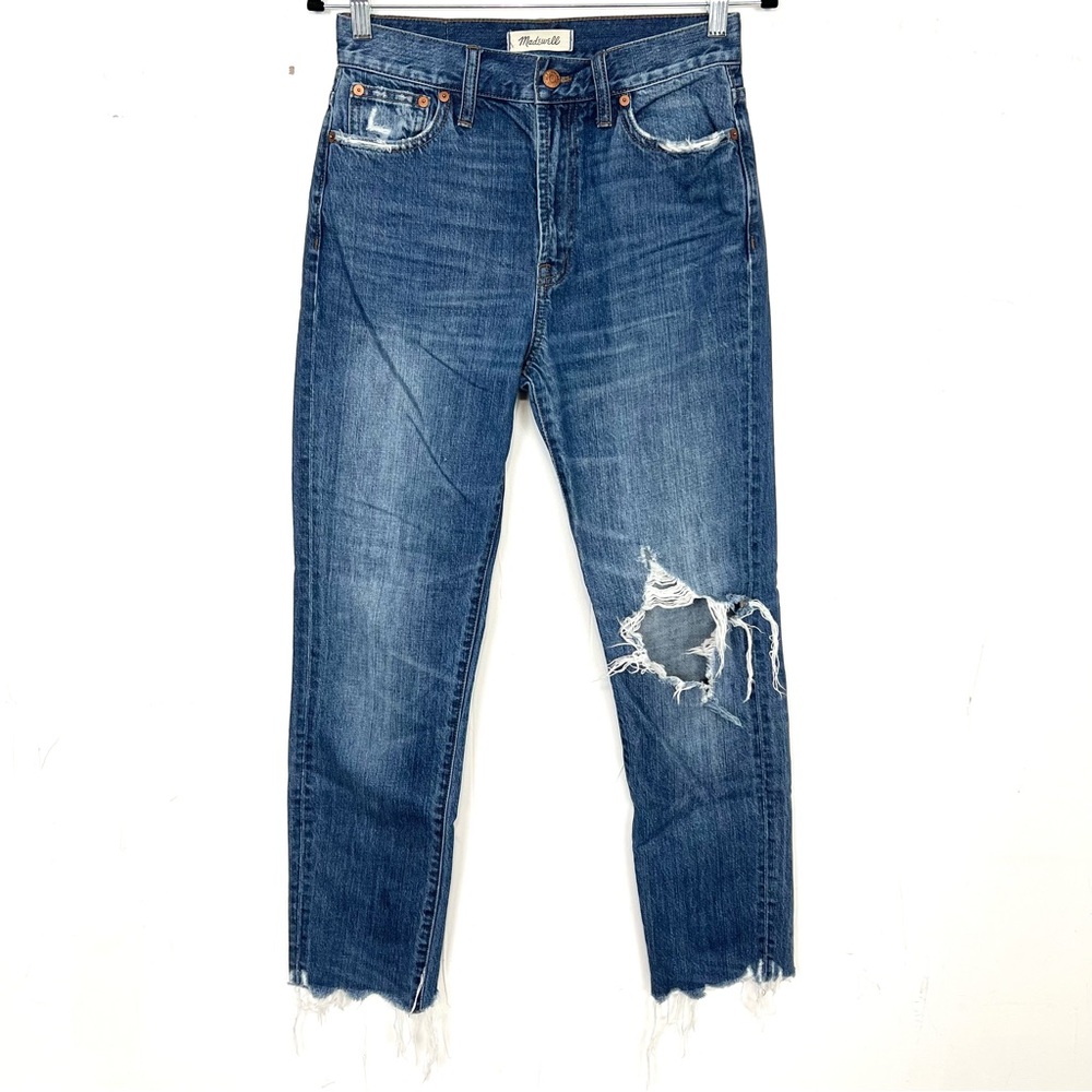 Madewell The Perfect Summer Jeans Size 27 Distressed